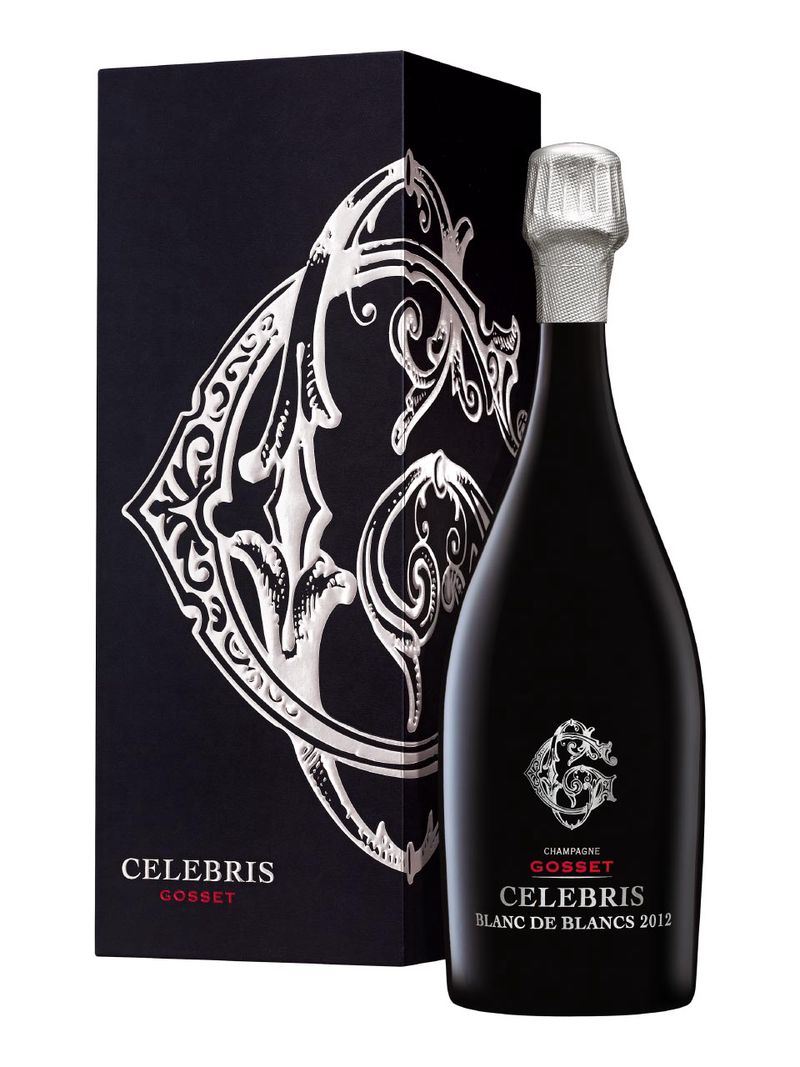 Champagne Gosset, Celebris Blanc de Blancs, Champagne, AOC, brut, weiß 0.75L (Geschenkverpackung)