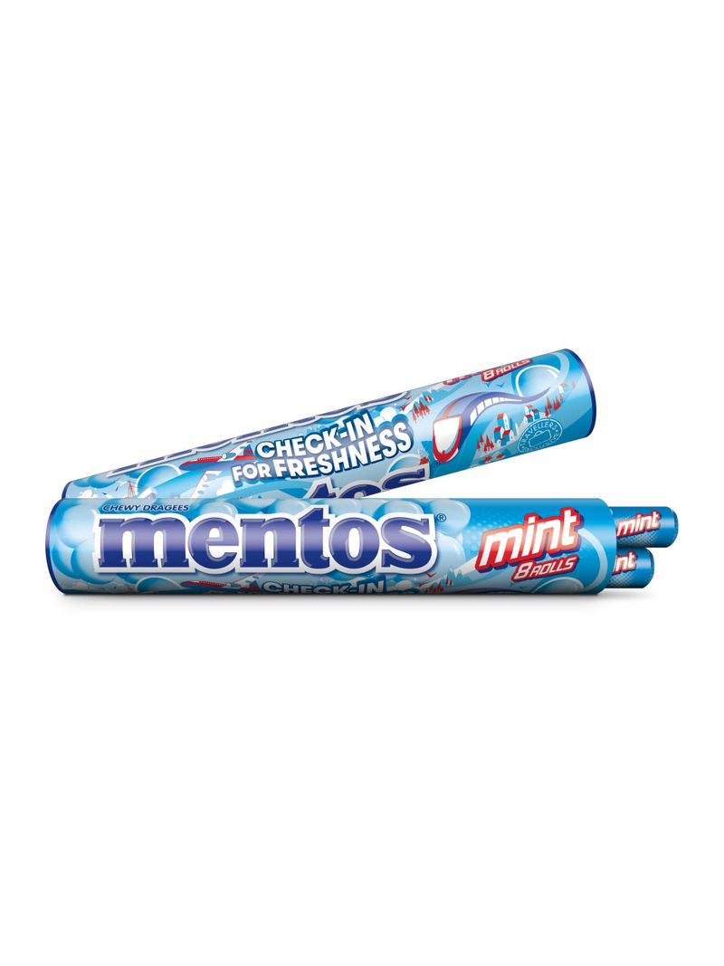 Mentos Jumboroll Mint 8x37g