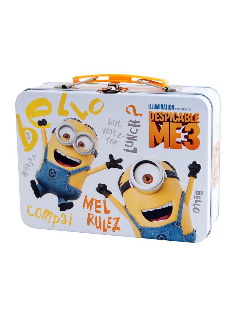 Kekse mit Schokoladentropfen und Metallbox Minions 20g