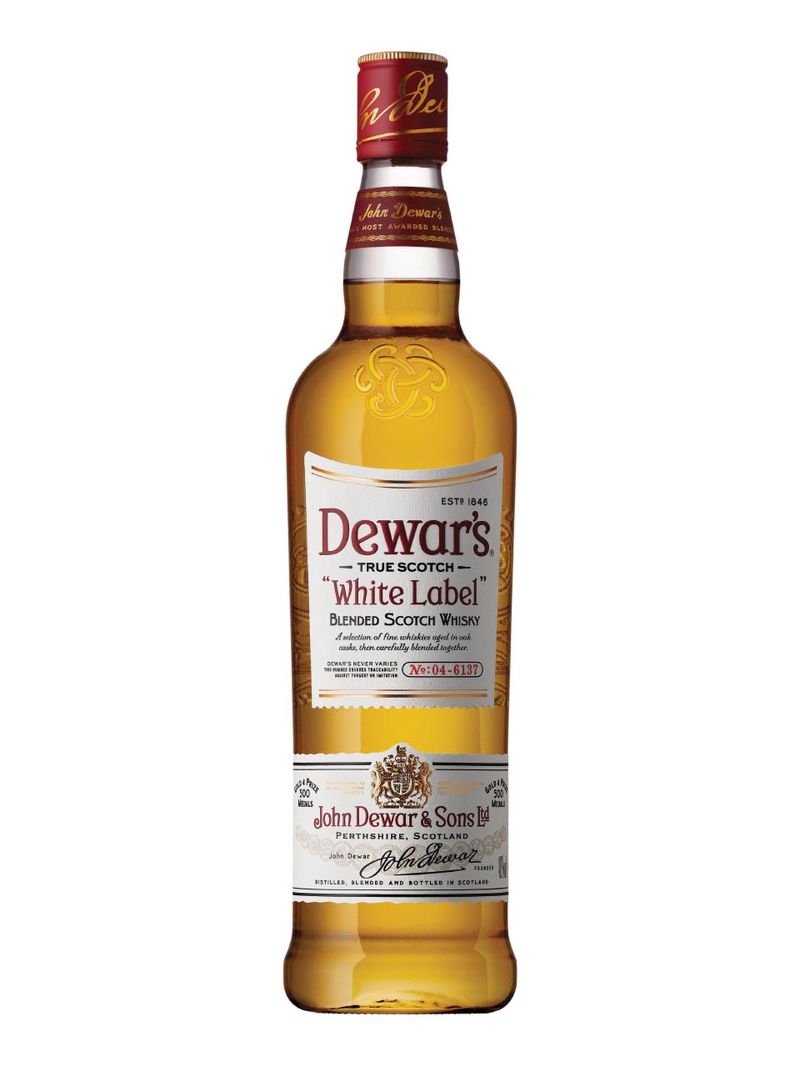 Dewar's True Scotch White Label Blended Scotch Whisky 40% 1L