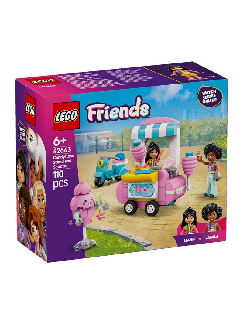 LEGO System A/S, Lego Friends, Cotton Candy Stand and Scooter