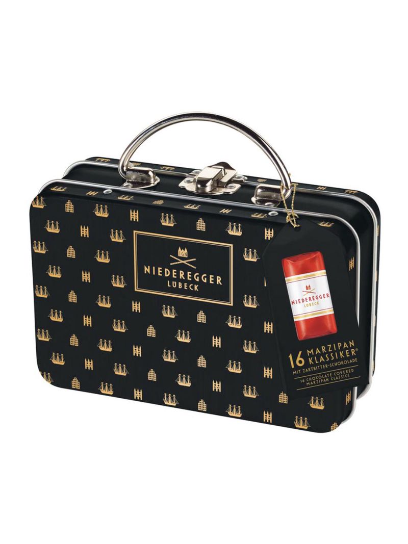 Niederegger Reisekoffer mit Marzipan Klassikern 200g