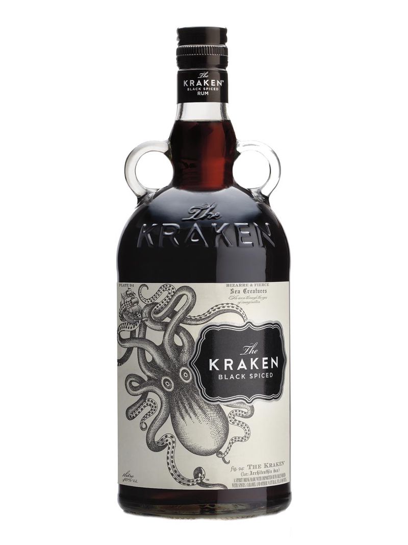 The Kraken Black Spiced Rum 40% 1L