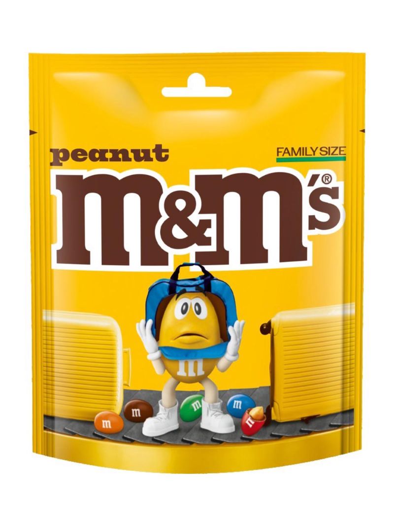 M&M's Peanut Erdnüsse in Milchschokolade mit Zuckerüberzug 330g