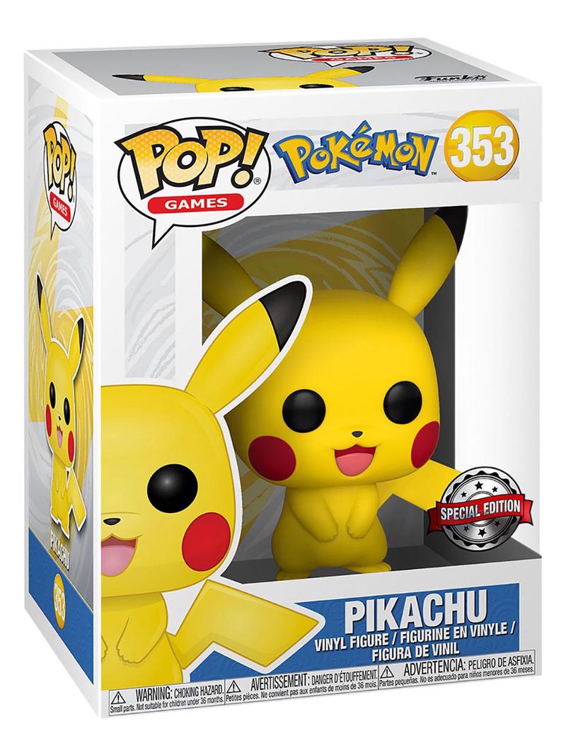 FUNKO, Pokemon, Pop Games: Pokemon S1- Pikachu