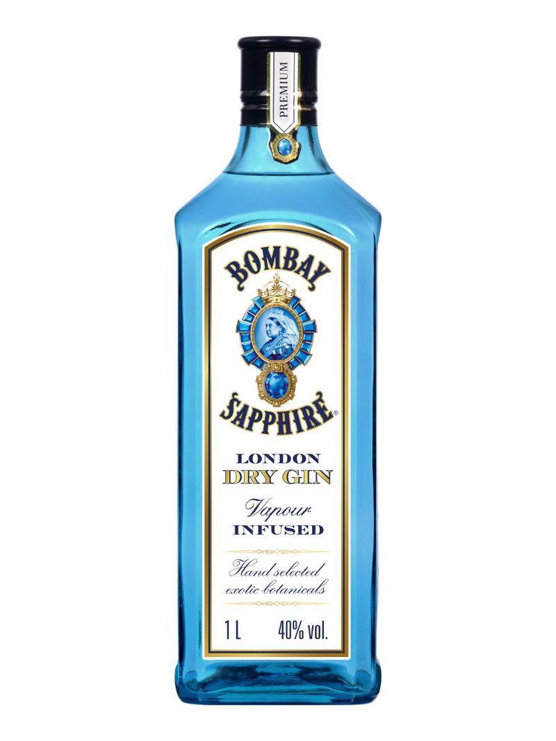 Bombay Sapphire Gin 40% 1L