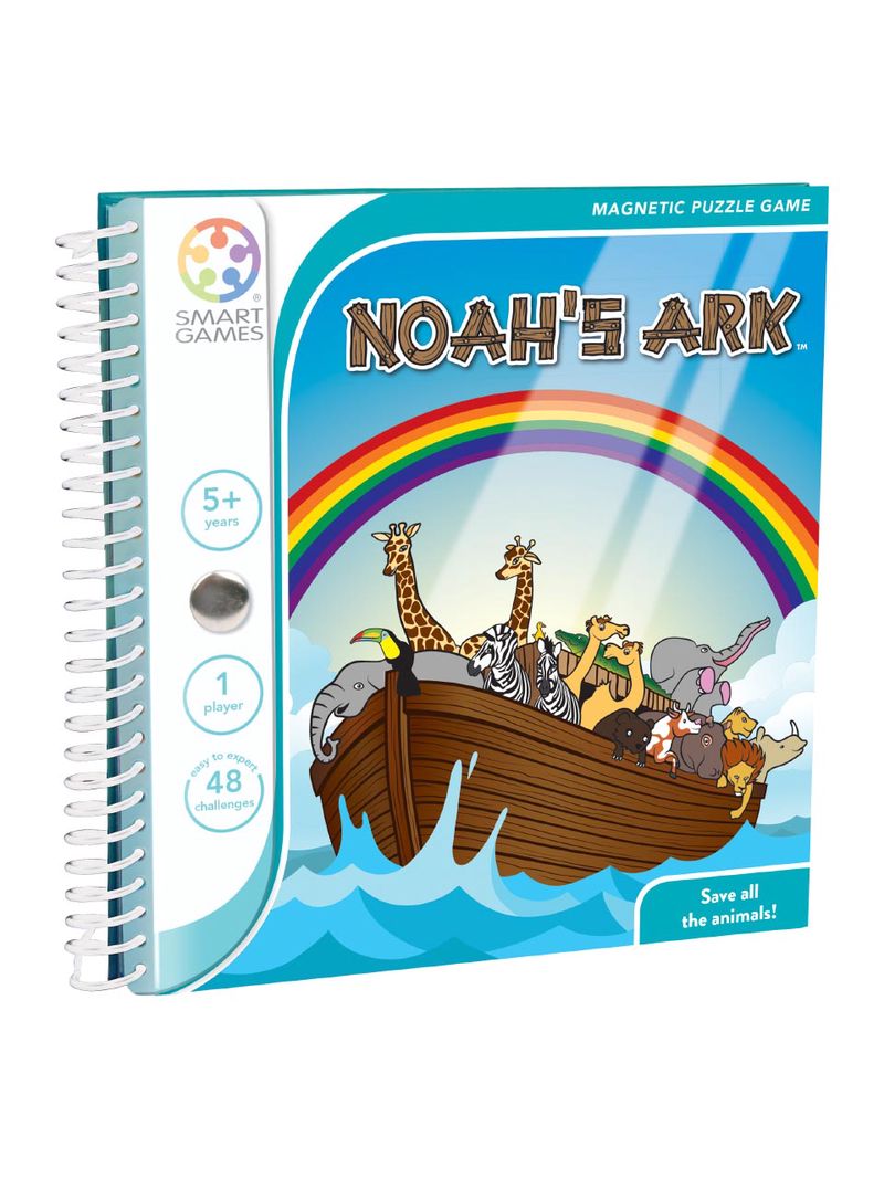 SMART GAMES, Buch Reisespiele, Arche Noah, englische Version