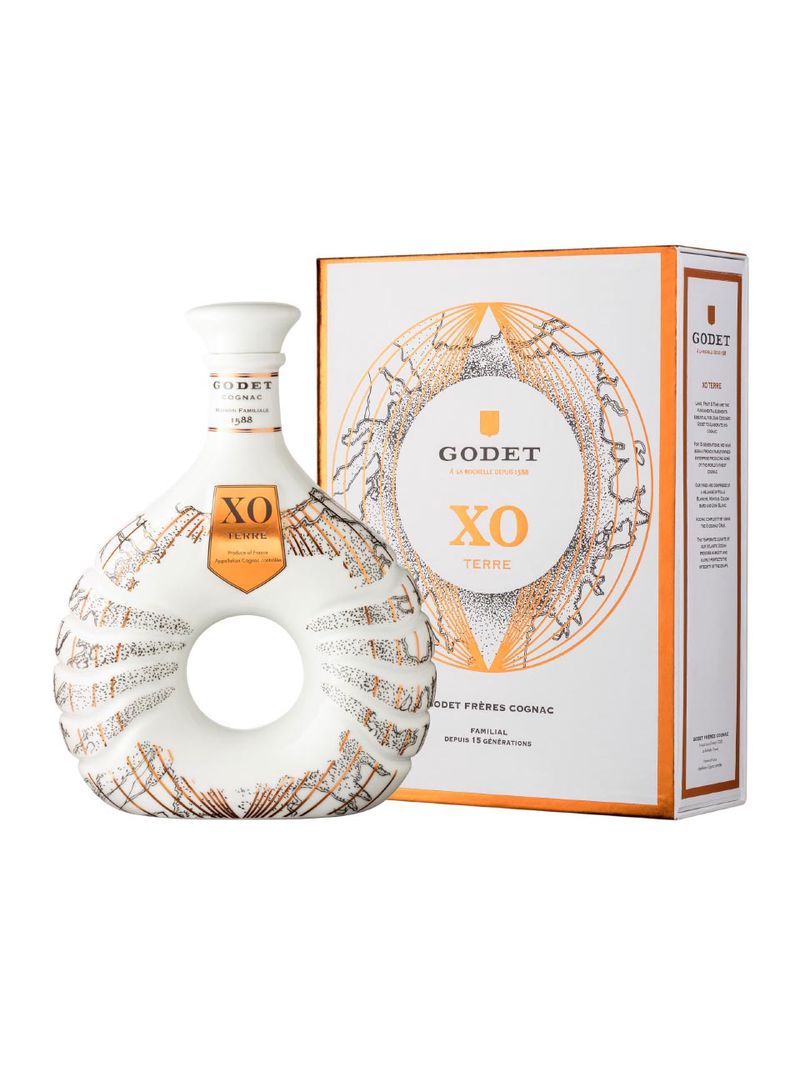 Godet XO Terre Cognac 40% 0.7L Geschenkverpackung