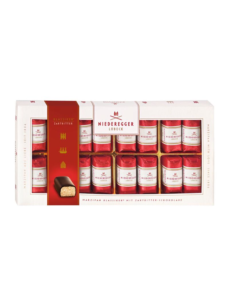 Niederegger Marzipan Klassiker in Zartbitter-Schokolade 200g