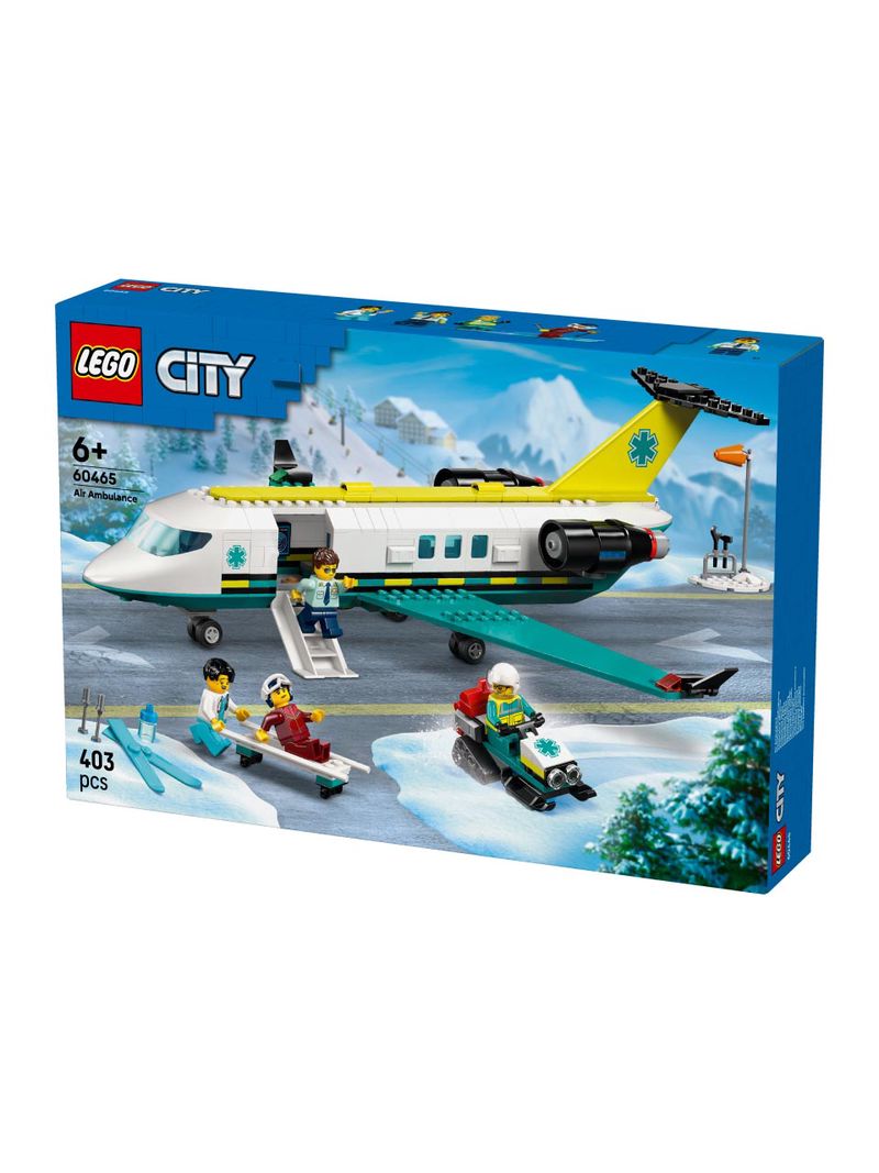 LEGO System A/S, City Great Vehicles, Emergency Air Ambulance Airplane