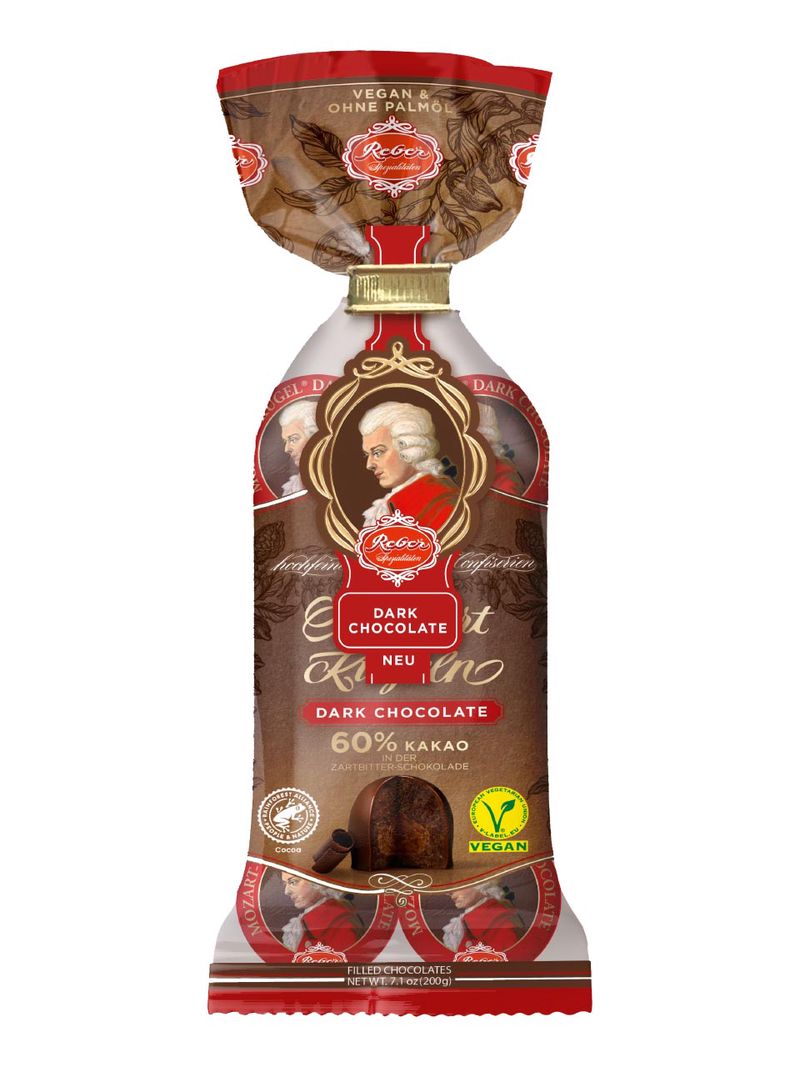 Mozart Kugel Dark Chocolate 10er Tüte 200g