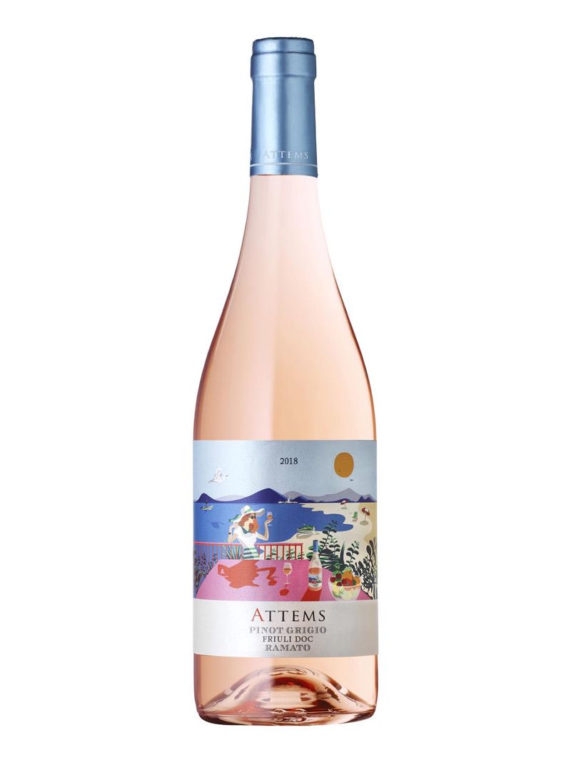 Attems, Pinot Grigio Ramato, Friaul, IGT, trocken, rosé