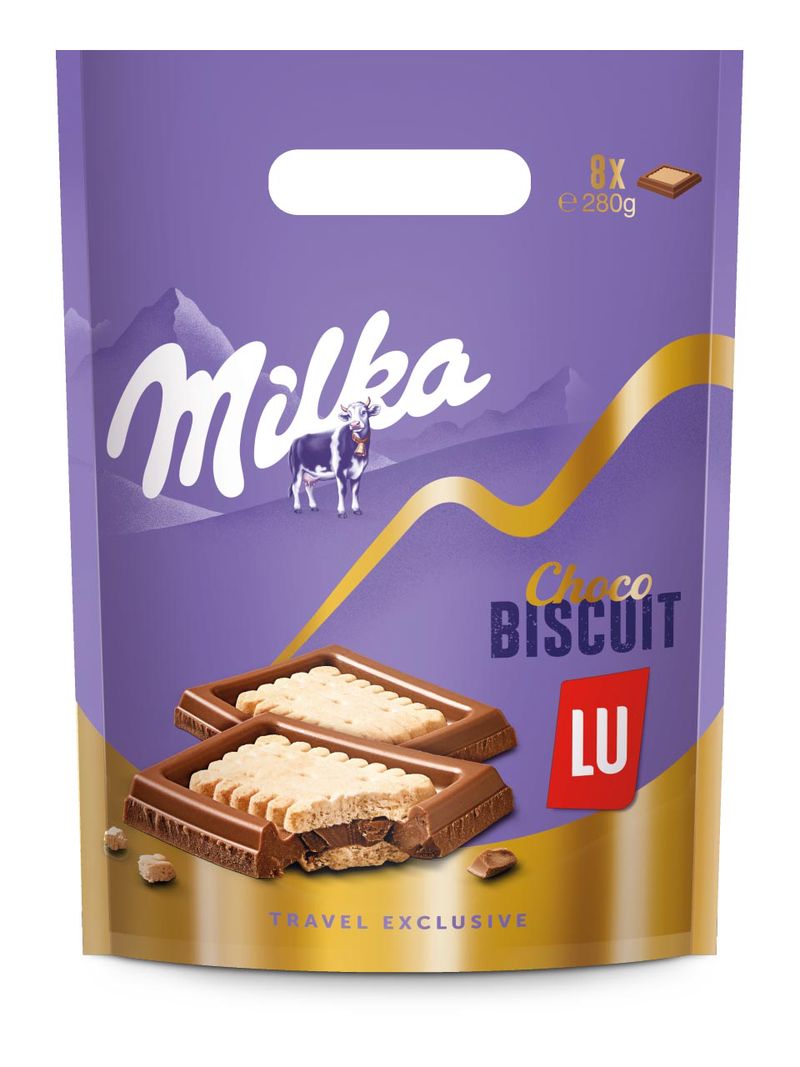 MILKA LU POUCH 280G