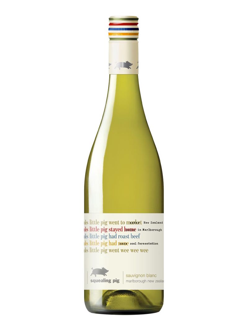 Squealing Pig, Sauvignon Blanc, Marlborough, trocken, weiß, (Drehverschluss), 0.75L