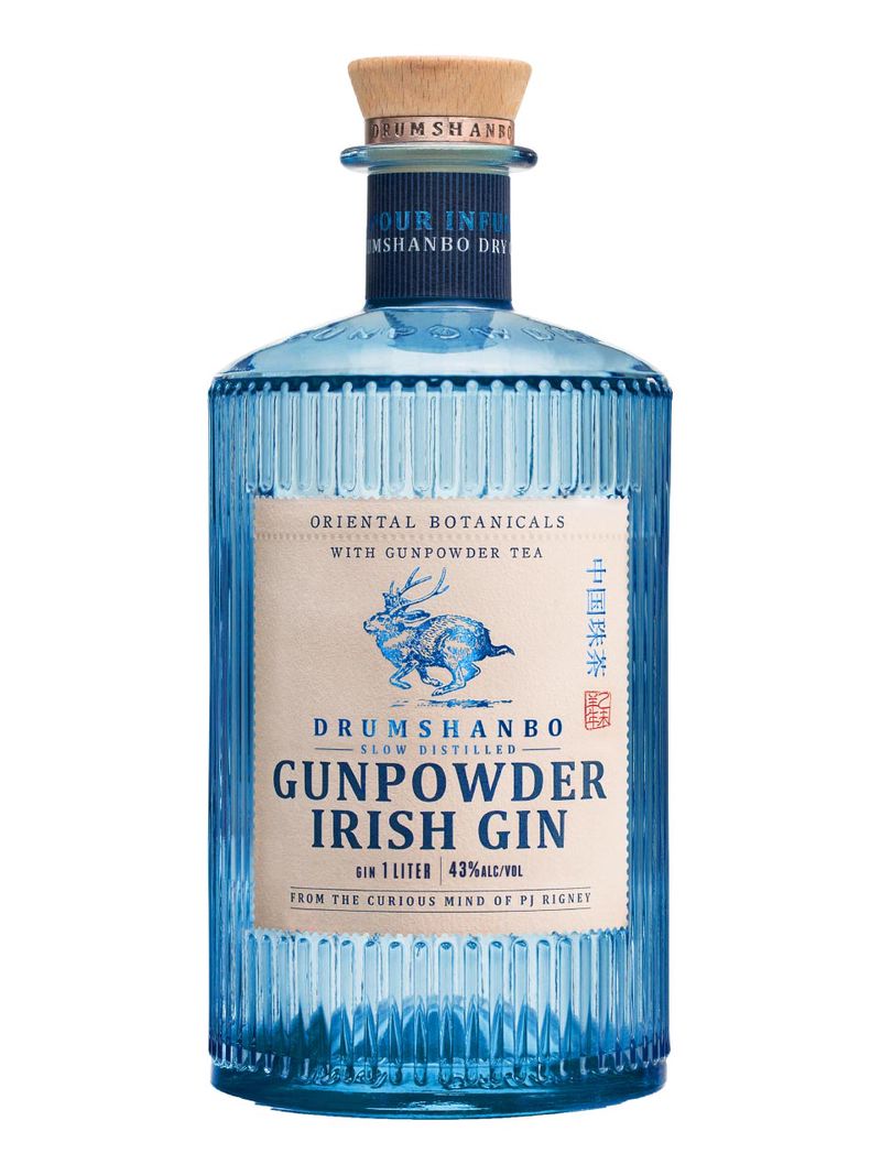 Drumshanbo Gunpowder Irischer Gin 43% 1L