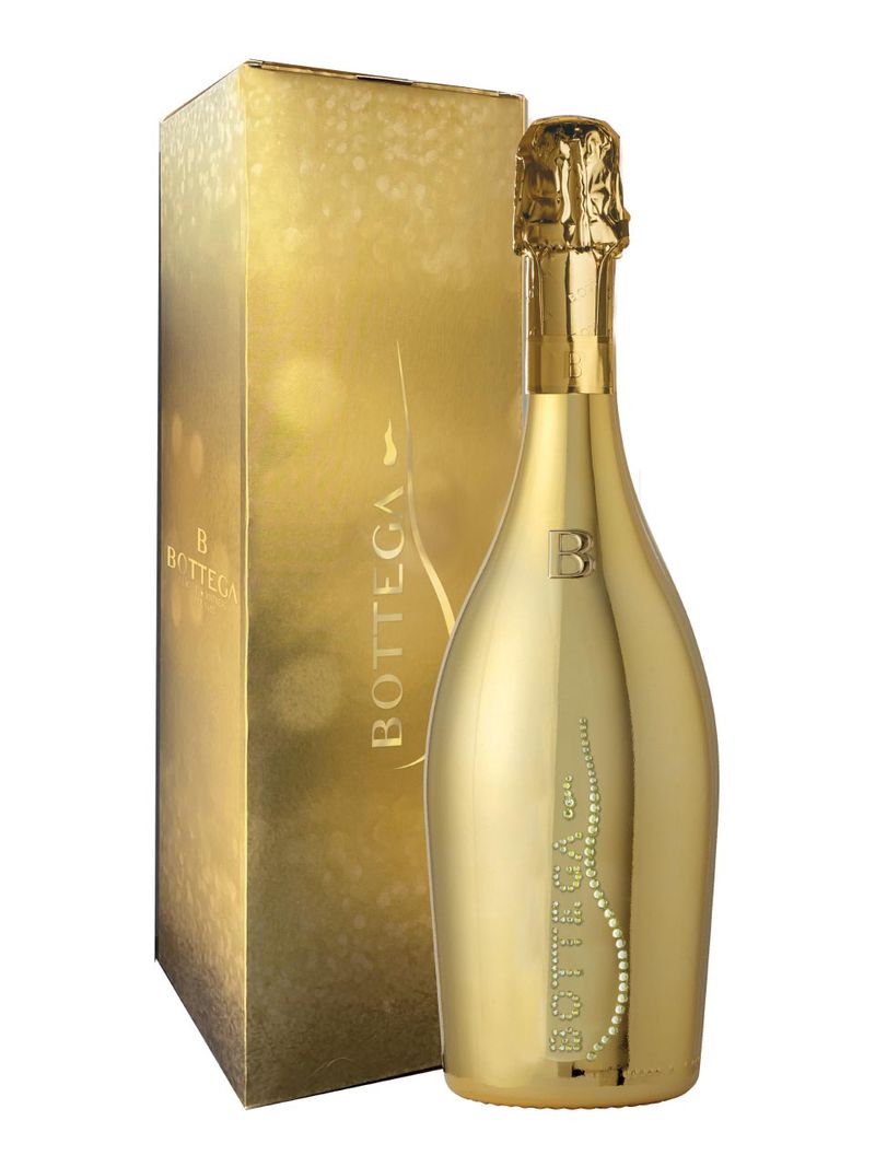 Bottega, Gold Diamond Prosecco, Venetien, DOC, Extra Brut, weiß (Geschenkverpackung) 0.75L