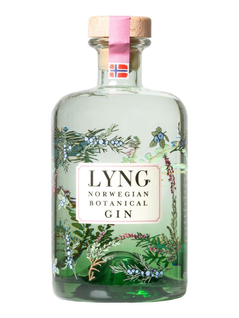 Lyng Norwegian Botanical Gin 45.9% 0.5L*
