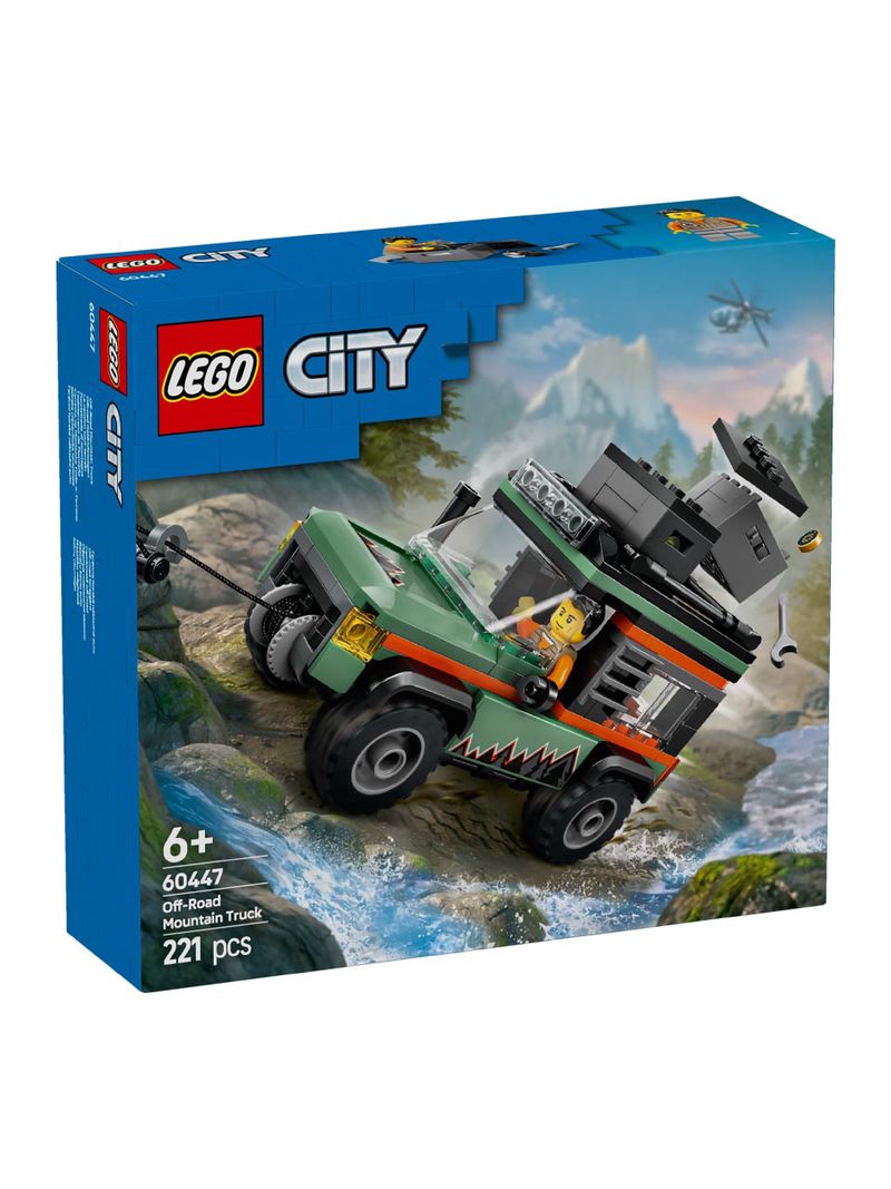 LEGO System A/S, City Great Vehicles, Off-Road 4×4 Mountain Truck