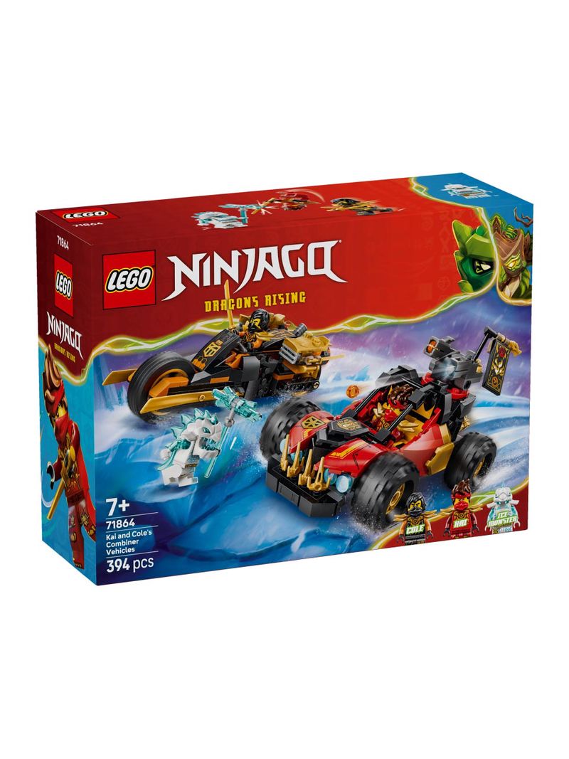 LEGO, Ninjago, Kais und Coles Kombinationsfahrzeuge
