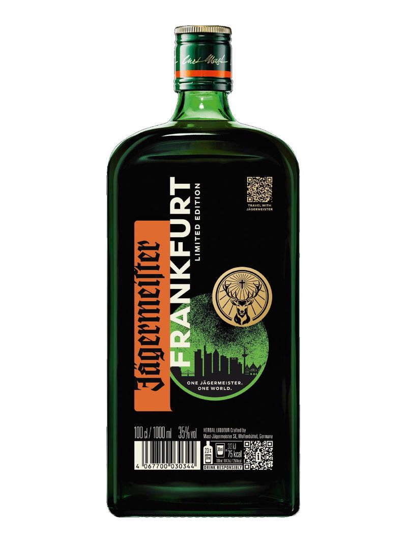 Jägermeister Likör Frankfurt Edition 35% 1L