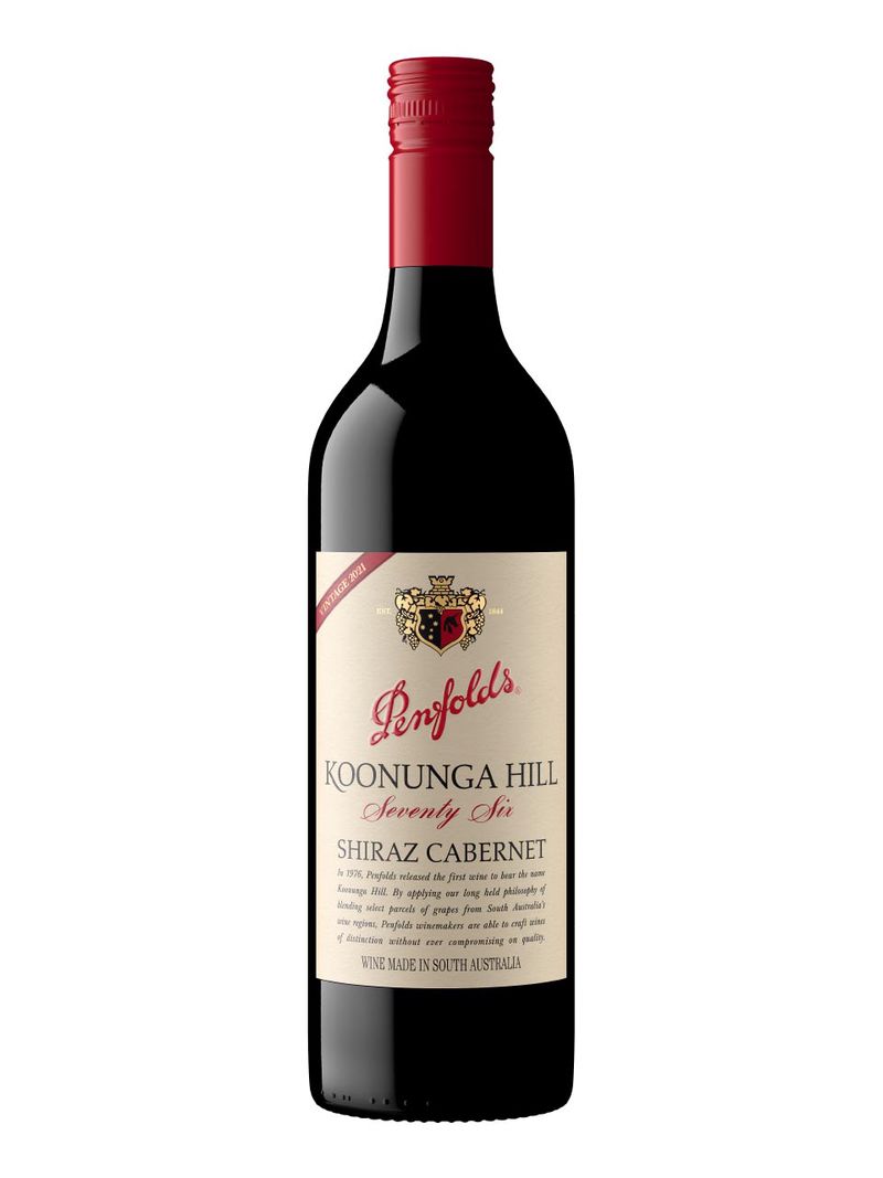 Penfolds, Koonunga Hill 76, Shiraz/Cabernet Sauvignon, South Australia, trocken, rot, 0.75L (Drehverschluss)
