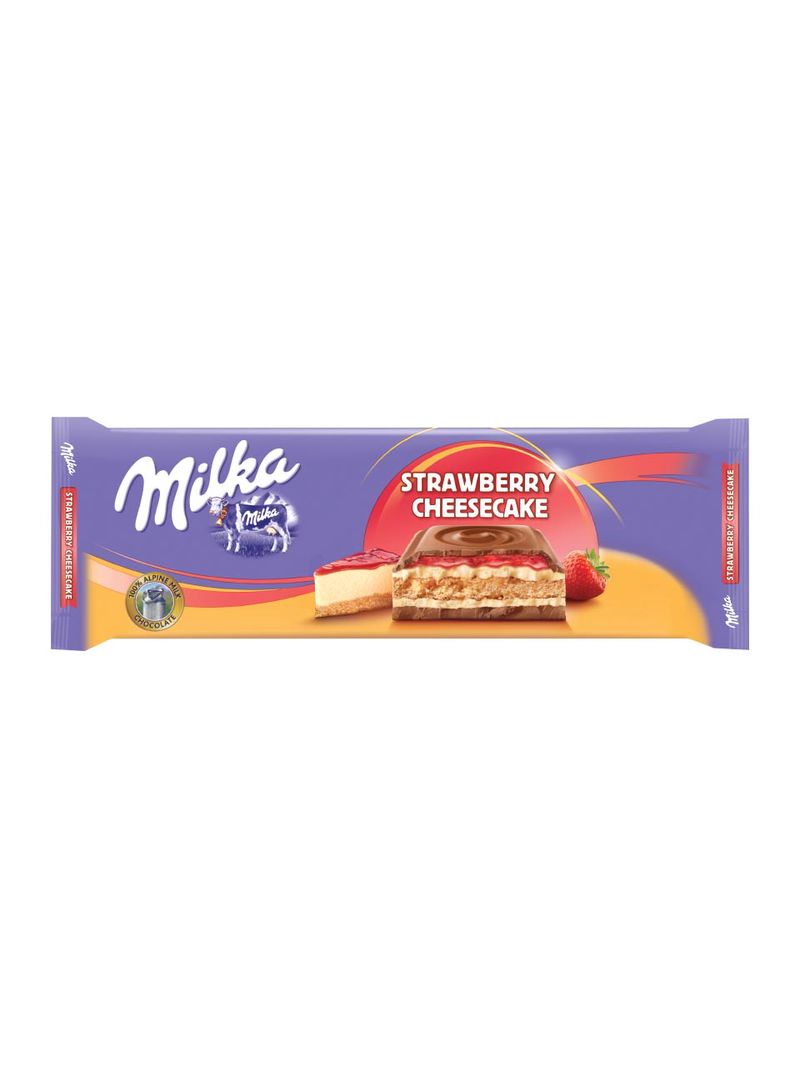 Milka Tafel Erdbeer-Käsekuchen 300g
