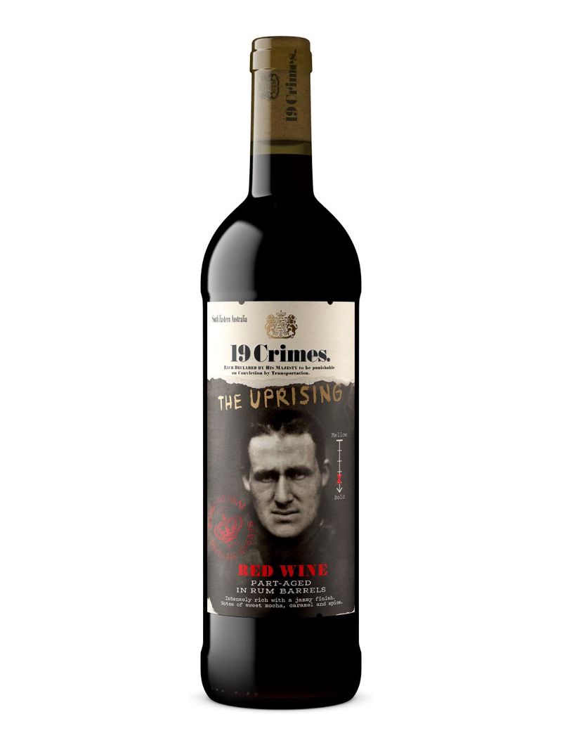19 CRIMES, The Uprising, South Eastern Australia, halbtrocken, rot 0.75L