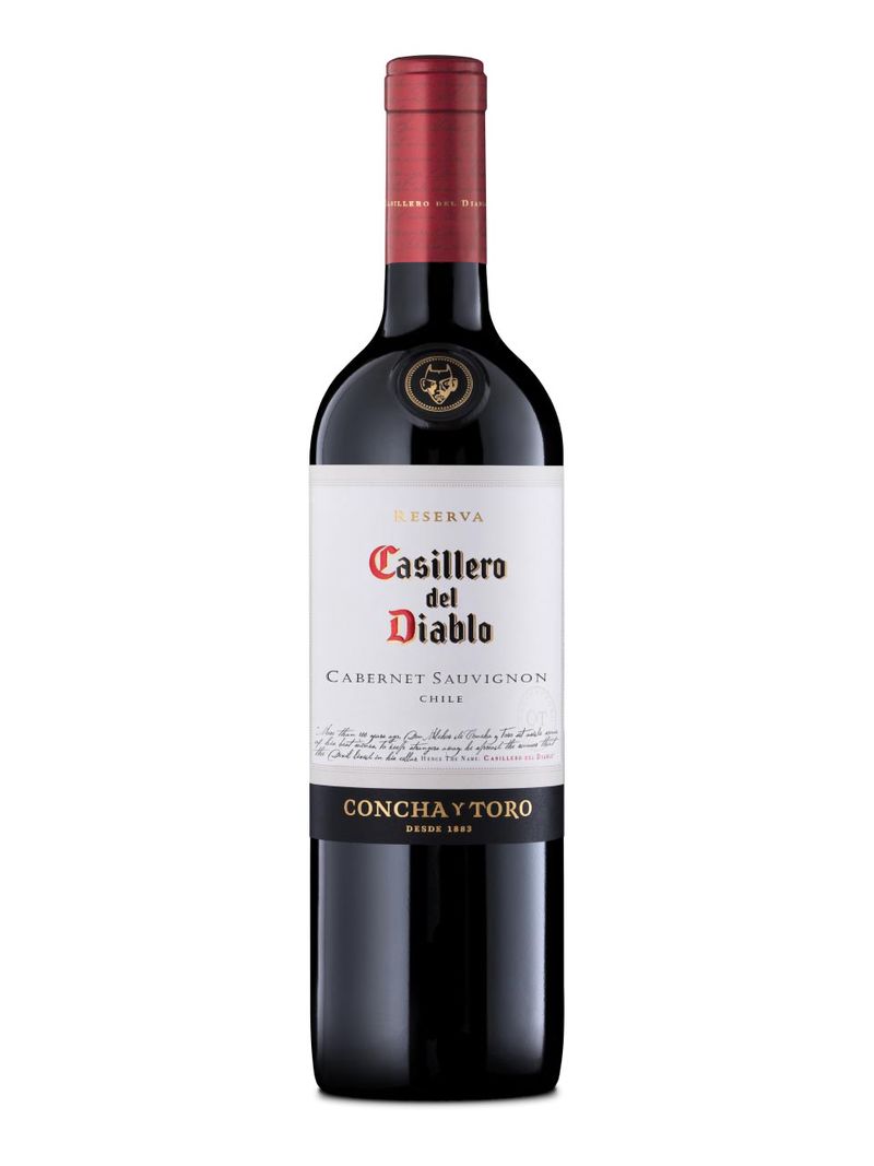 Concha y Toro, Casillero del Diablo, Merlot, Valle Central, DO, trocken,rot (Drehverschluss, Leichtsglasflasche) 0.75L