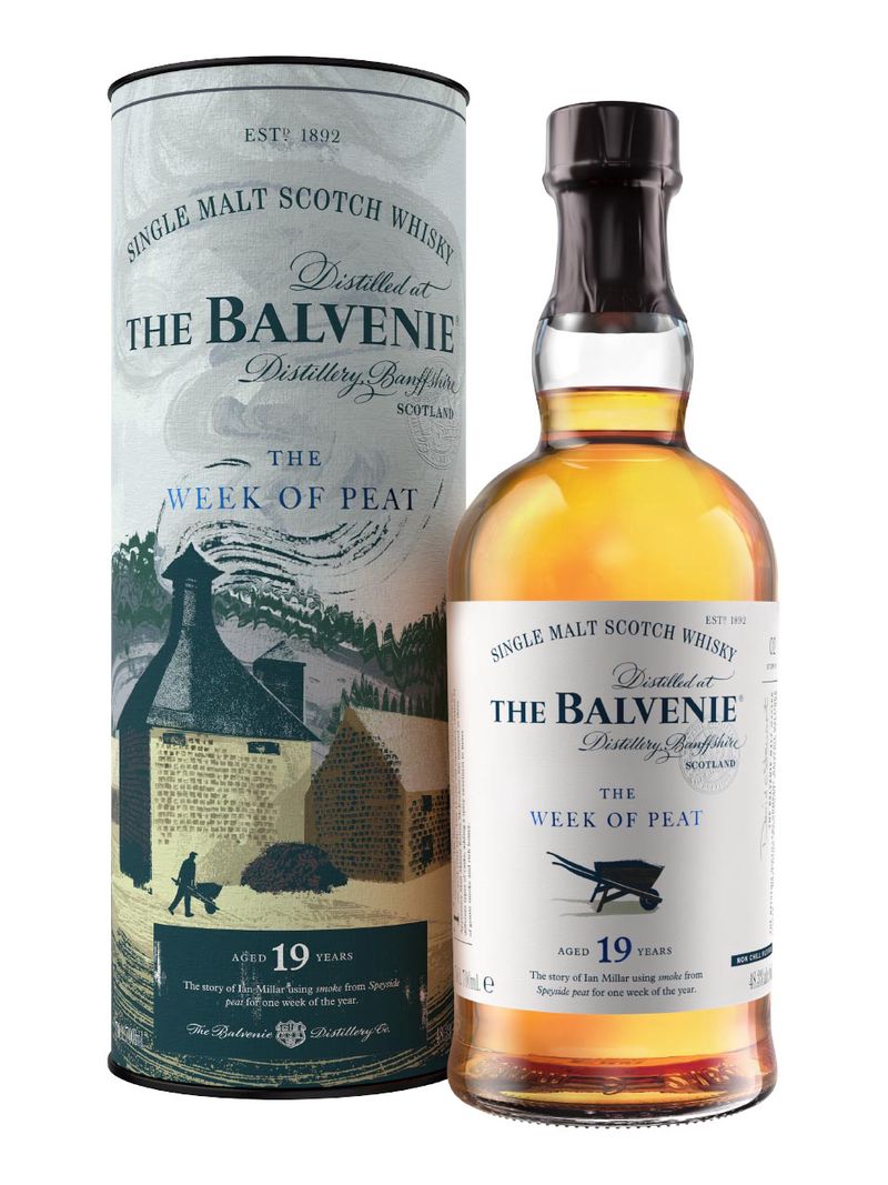 The Balvenie Week of Peat 19y Speyside Single Malt Scotch Whisky 48.3% 0.7L