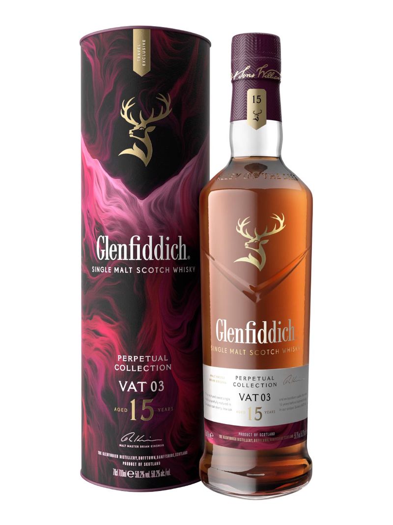 Glenfiddich Perpetual Collection Vat 3 15y Single Malt Scotch Whisky 50.2% 0.7L Geschenkverpackung