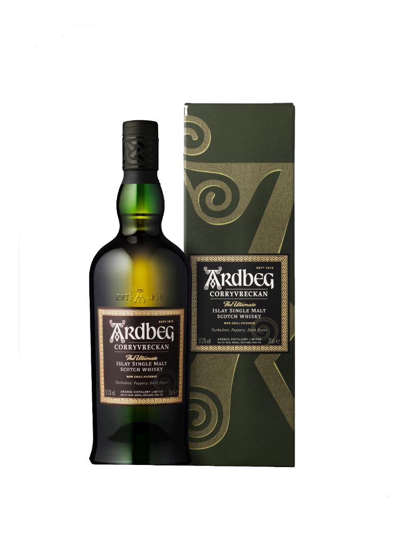 Ardbeg Corryvreckan Islay Single Malt Scotch Whisky 57.1% 0.7L Geschenkverpackung