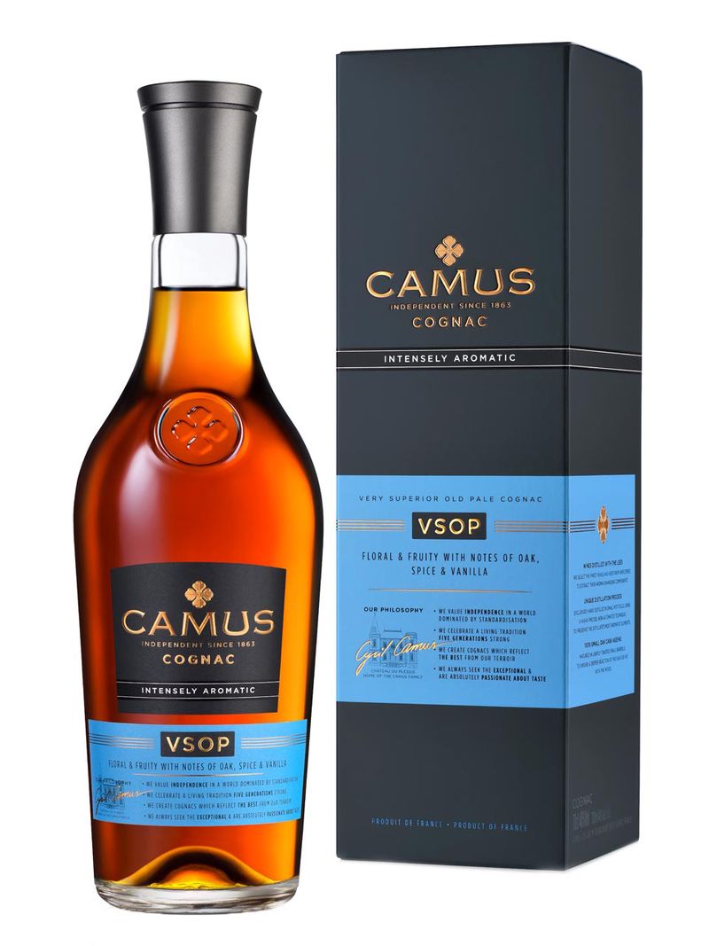 Camus VSOP Cognac 40% 1L gift pack