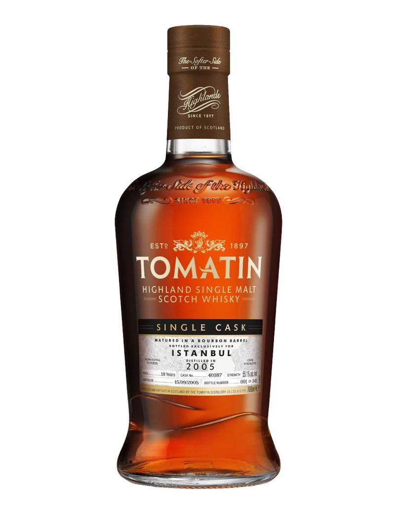 Tomatin 2005 Single Cask Istanbul Edition Highland Single Malt Scotch Whisky 55.1% 0.7L