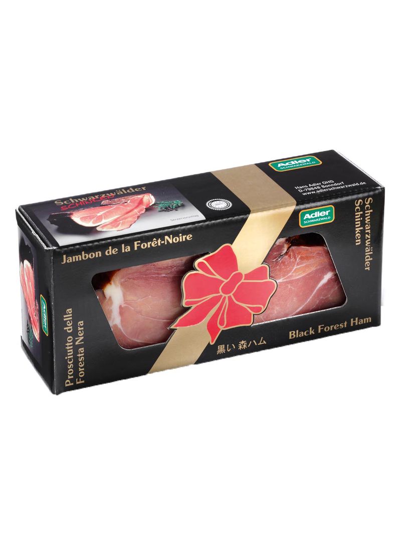 Adler Schwarzwälder Schinken 500g im Geschenkkarton