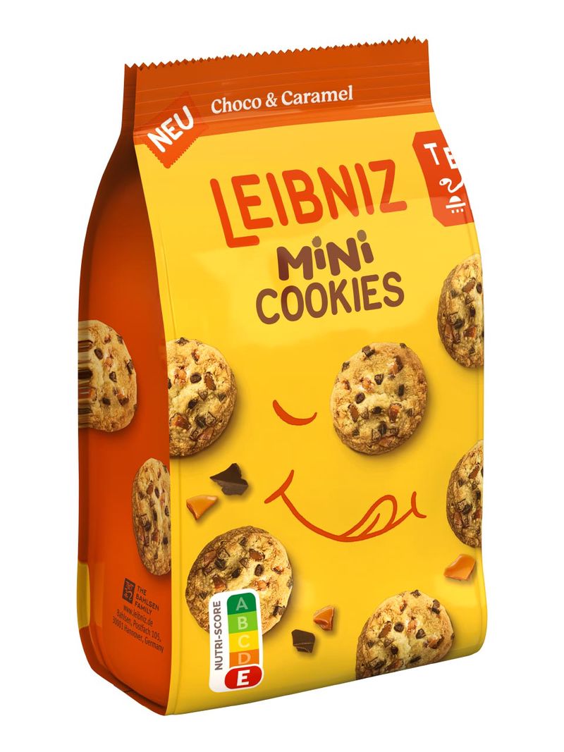 LEIBNIZ Minis Cookies Schoko-Karamell 125g