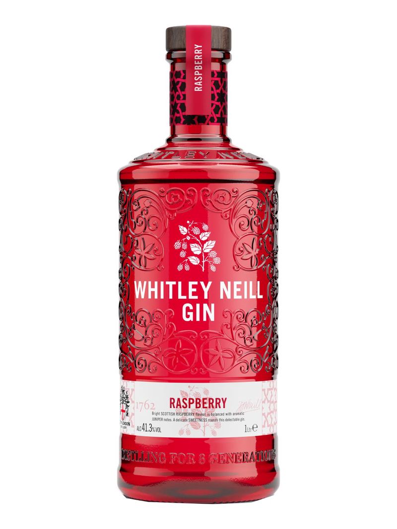 Whitley Neill Rapsberry Gin 41.3% 1L