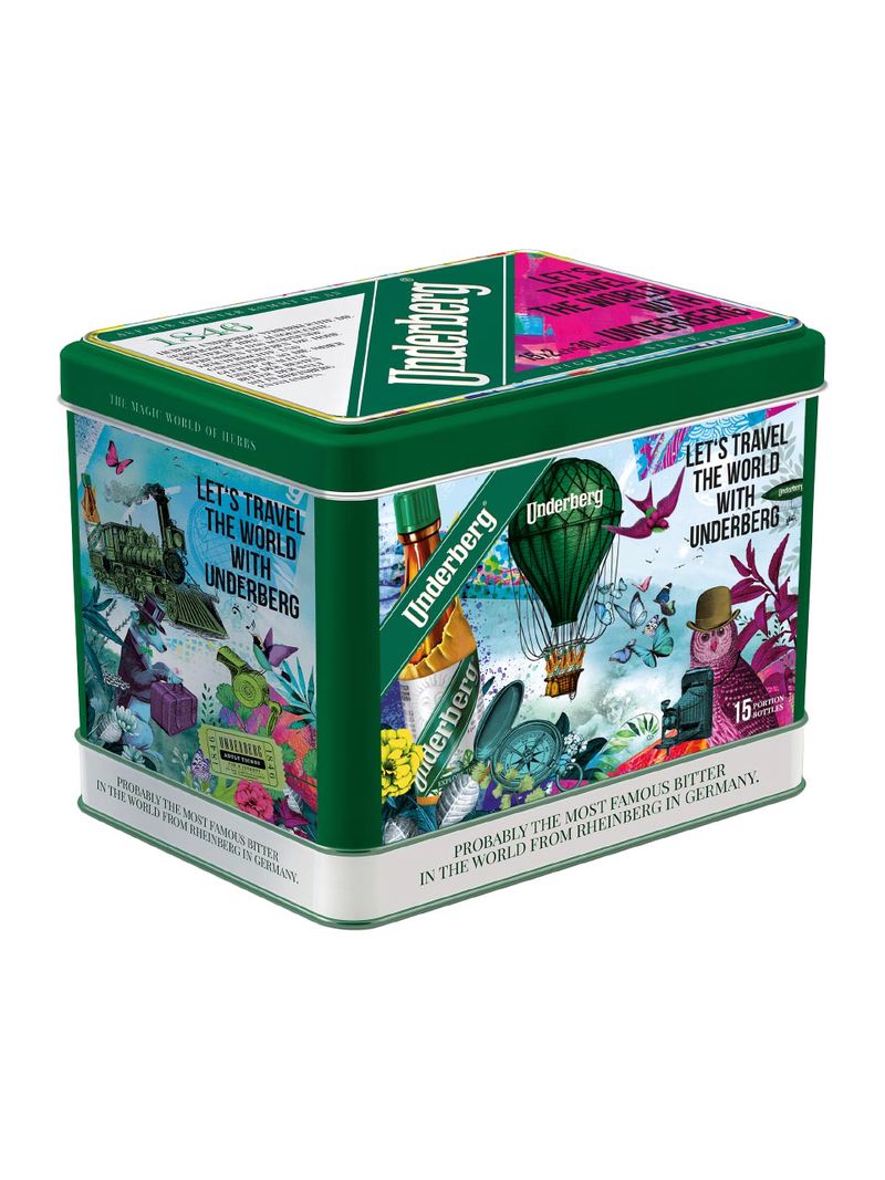 Underberg Bitter Schmuckdose 44% 15x0.02L