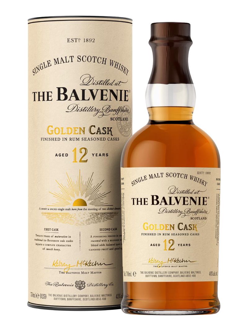 Balvenie 12y Golden Cask Speyside Single Malt Scotch Whisky 43% 0.7L