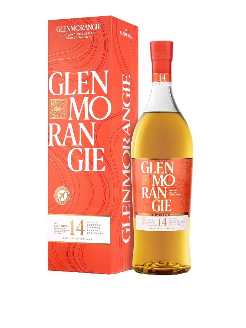 Glenmorangie The Elementa 14y Highland Single Malt Scotch Whisky 43% 1L Geschenkverpackung