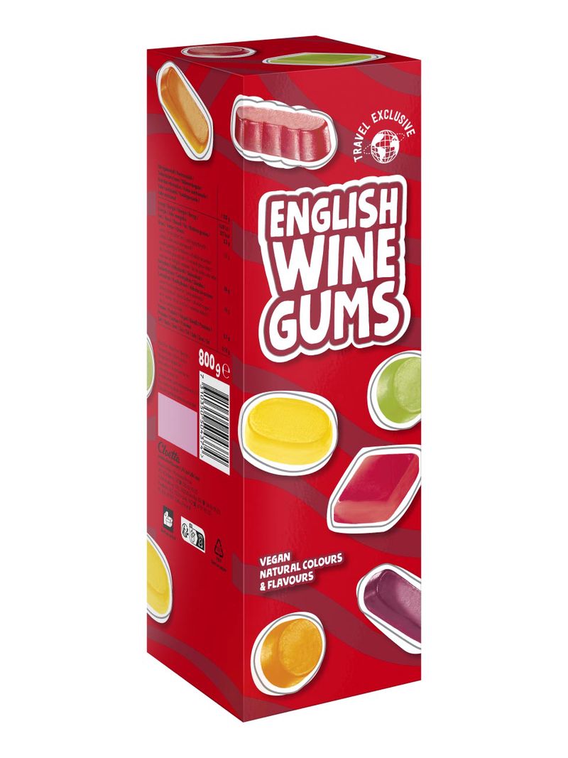 Cloetta Red Band English Weingummi 800g