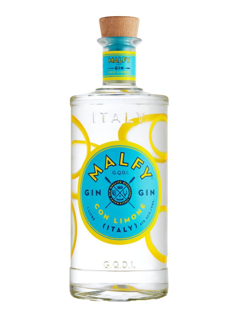 Malfy Italian Gin con Limone 41% 1L