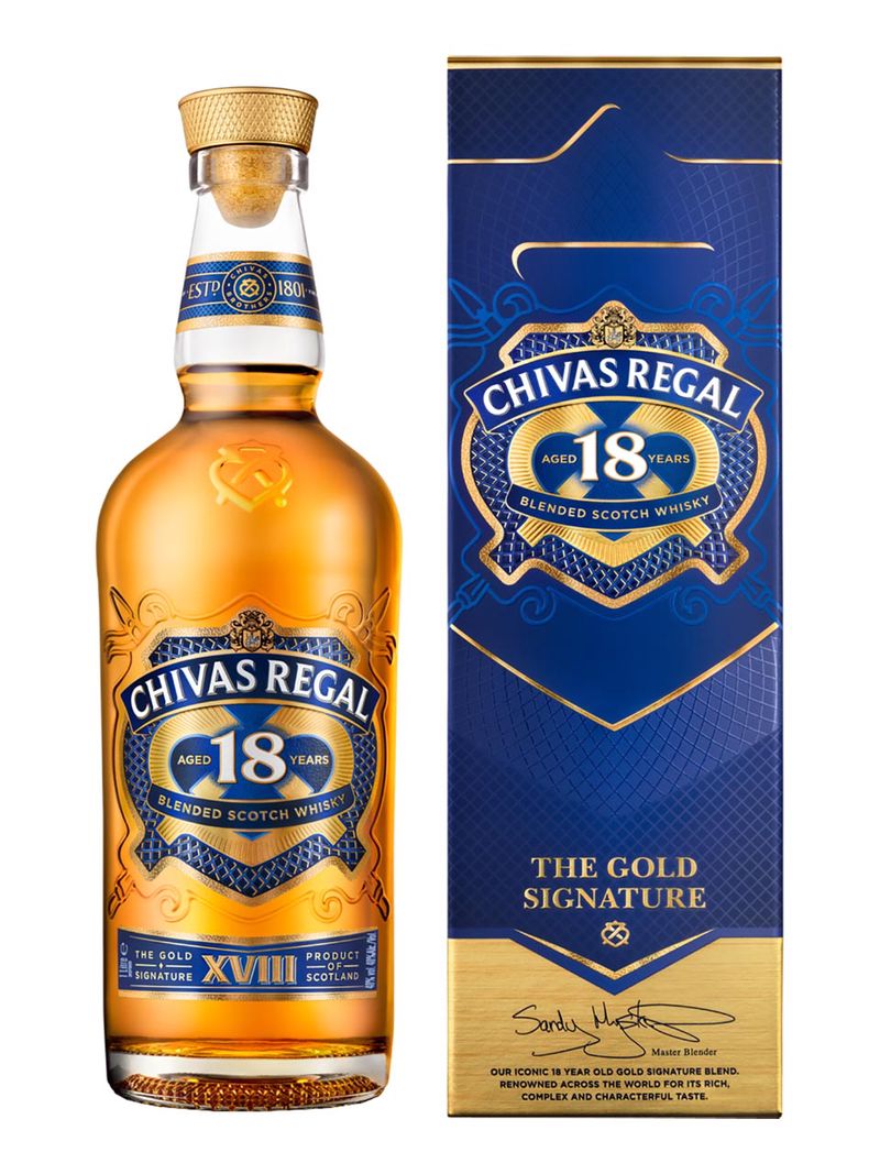 Chivas Regal 18y Blended Scotch Whisky 40% 1L GP