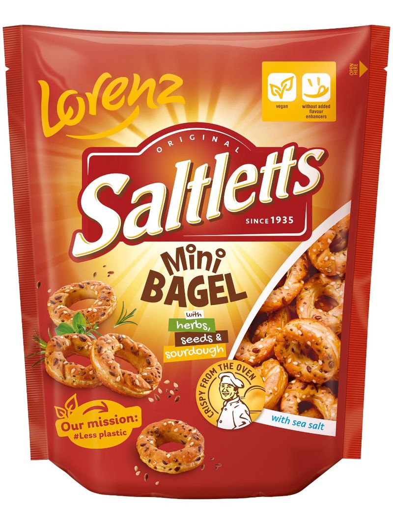 Lorenz Saltletts Mini Bagel 100g