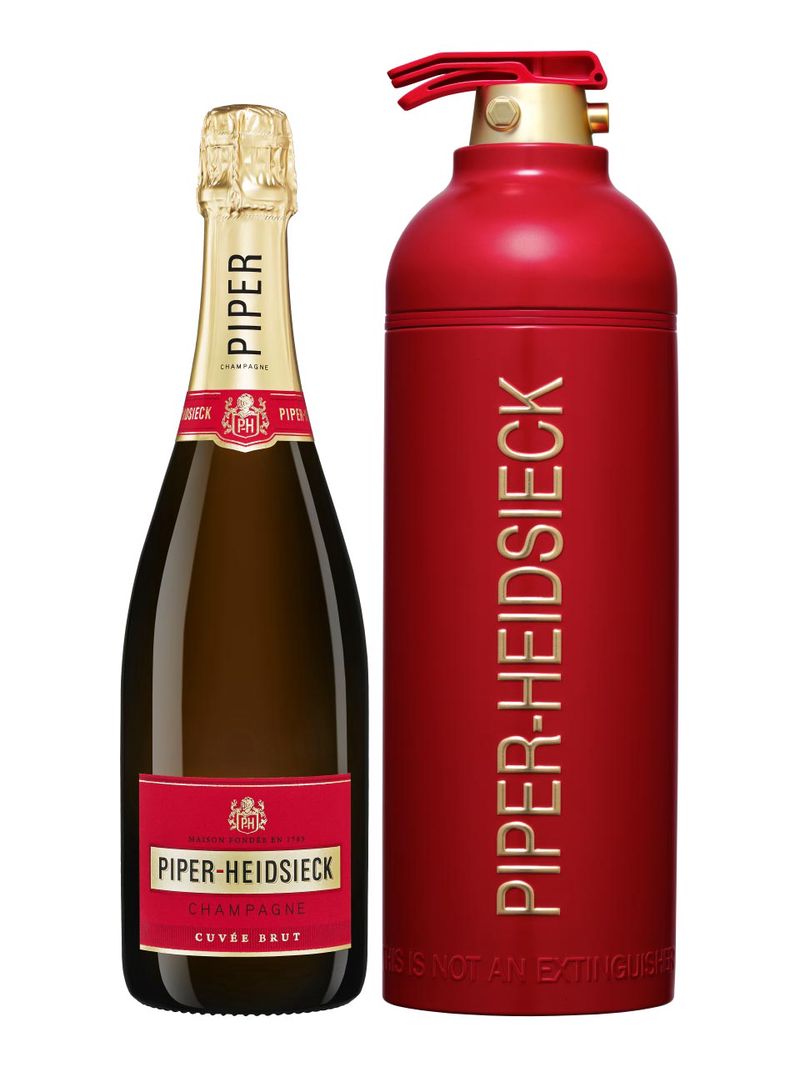 Piper-Heidsieck, Code Rouge Edition, Cuvée Brut, Champagne, AOC, brut, weiß (Geschenkverpackung) 0.75L
