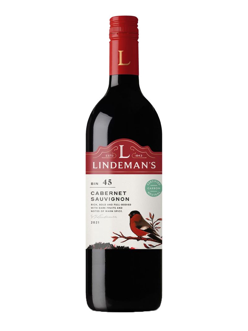 Lindemans, BIN 45, Cabernet Sauvignon, trocken, rot (Drehverschluss) 0.75 L