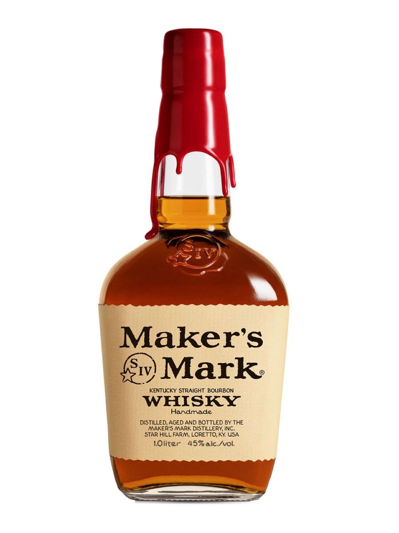 Maker's Mark Kentucky Straight Bourbon Whiskey 45% 1L*