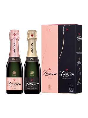 Lanson, Rosé Label, brut, box) Frankfurt | Airport (gift rosé 0.75L Online Shopping