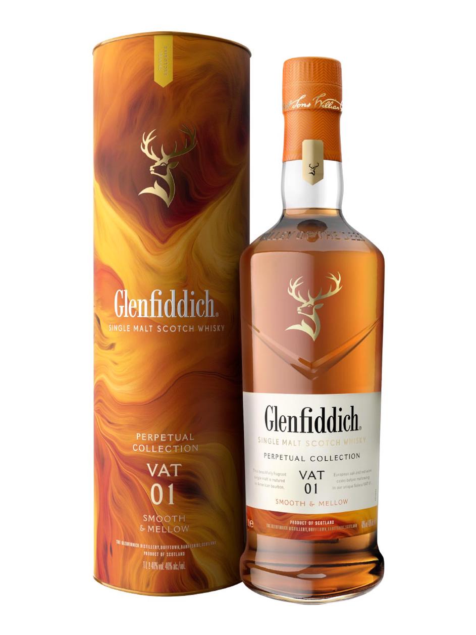 Glenfiddich Perpetual Collection Vat 1 Single Malt Scotch Whisky 40% 1L ...