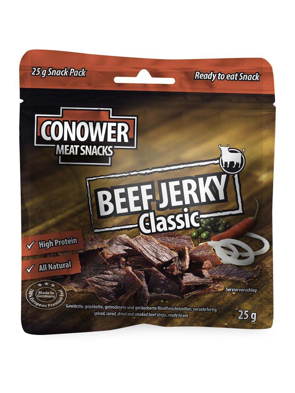 Conower Jerky Beef Classic 25g Frankfurt Airport Online Shopping