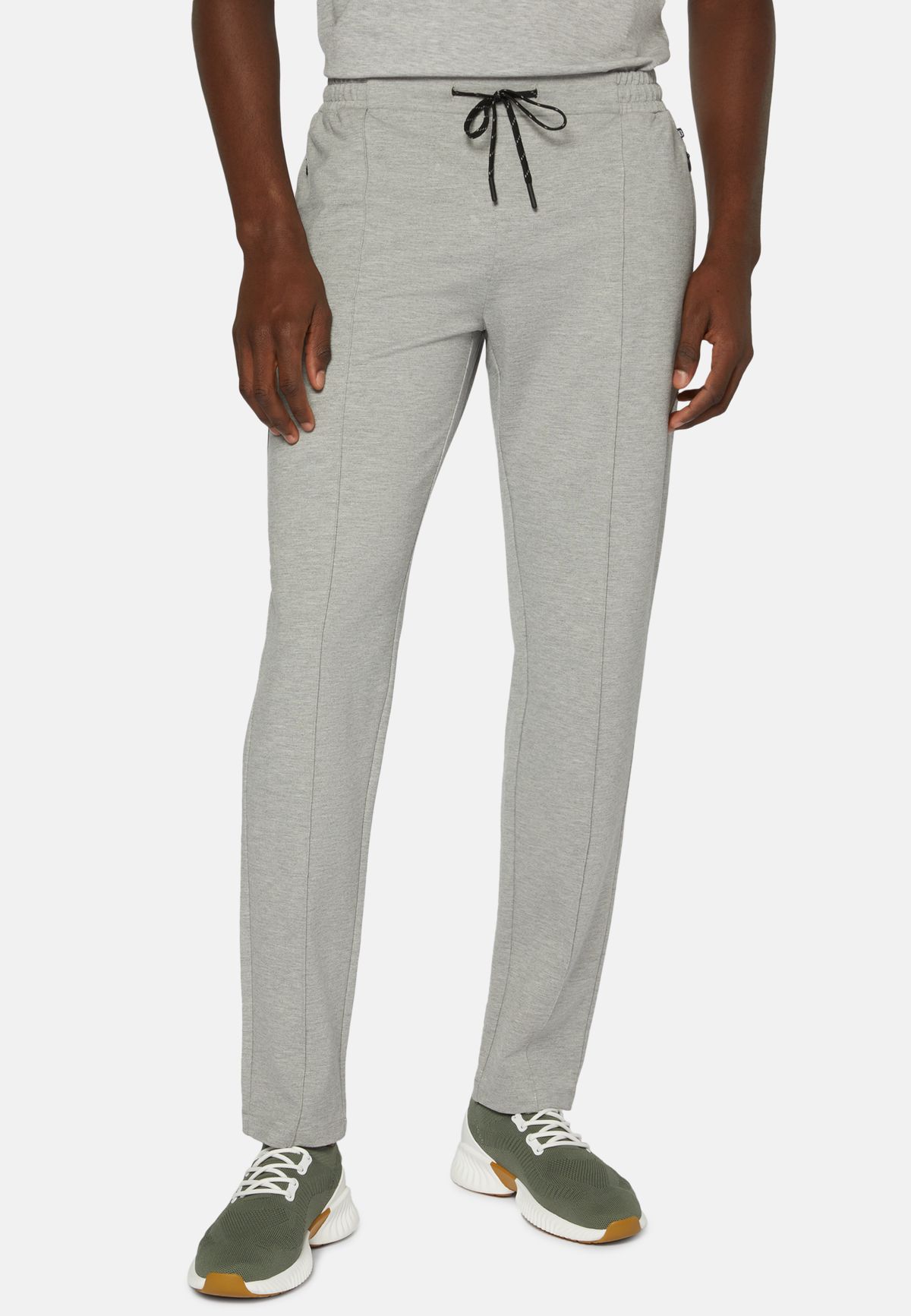 Stretch Interlock Technical Fabric Trousers | Frankfurt Airport Online ...